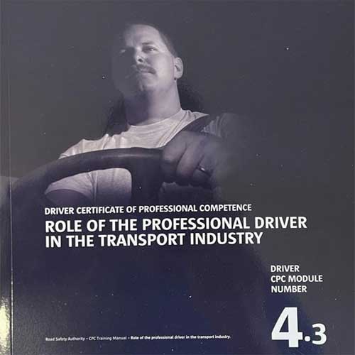 Drivers CPC Module 4 –  Role of the Professional Driver in the Transport Industry – Galway